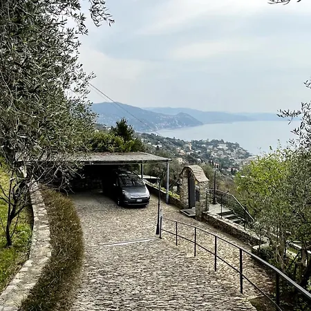 וילה Panorama With Beautiful Private Garden סנטה מרגריטה ליגורה