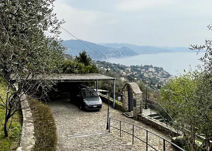 Villa Panorama With Beautiful Private Garden Santa Margherita Ligure